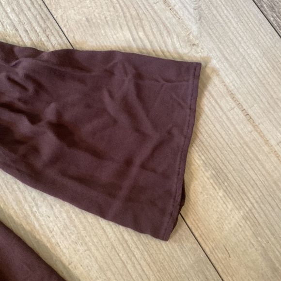 Brown Alter’d State w Rouching Chest  and Embroderment Along Bottom Size L - Picture 7 of 9